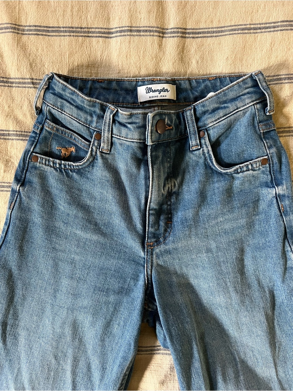 Wrangler High Rise Bootcut Jeans - Picture 7 of 8